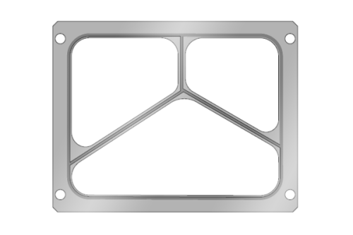 Ramka / matryca do zgrzewarki CDS-01 traysealer CDS-01 3-komorowa