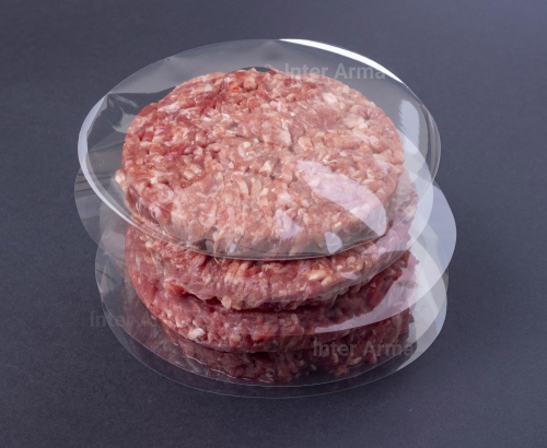 Przekładki - krążki do prasy do hamburgerów fi 130mm 1kg (ok. 1250 szt)