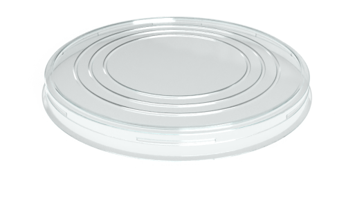 Pokrywka płaska rPET