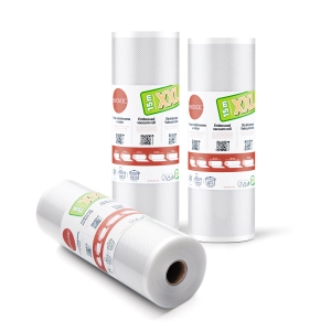 Folia moletowana Evavac XXL zestaw 3x 28x1500cm do pakowania próżniowego